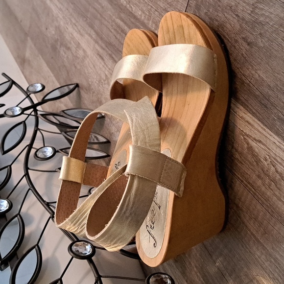 Free People leather wedge - Picture 3 of 8